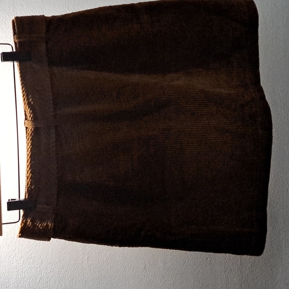 Vero Moda Brown Cordory Belted Skirt - Picture 5 of 5